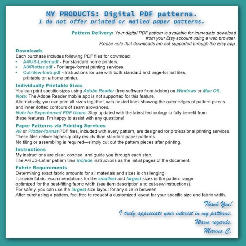 Open-back Boho Dress Sewing Pattern: Peasant-style  (Digital PDF Download) XS-2XL